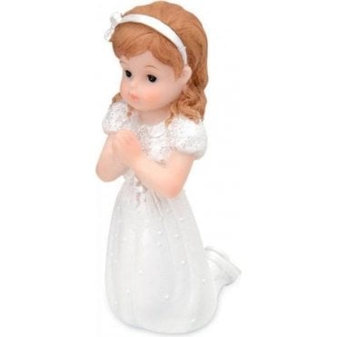 Holy Communion Kneeling Girl
