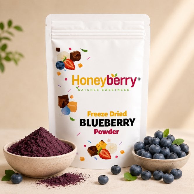 Honeyberry Freeze Dried Cultivated Blueberry Powder - 100g