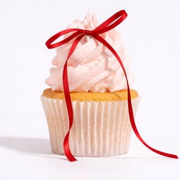 Hot Red 3mm Satin Ribbon Bows - Pack of 10