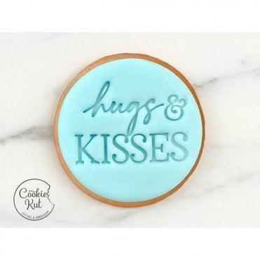 Hugs & Kisses - Valentine's Day Embosser Stamp