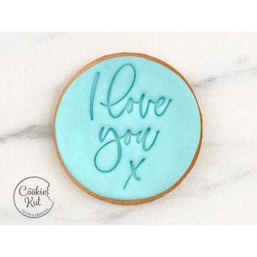 I Love You - Style 2 - Valentine's Day Embosser Stamp