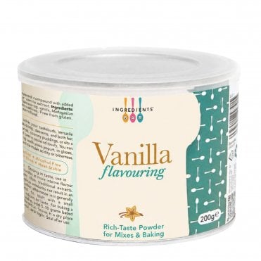 IB Vanilla Flavouring Powder - 200g Tub 