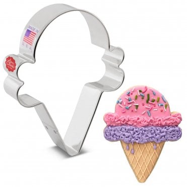 Ice Cream Cone Cookie Cutter – Coolest Treats in Town!