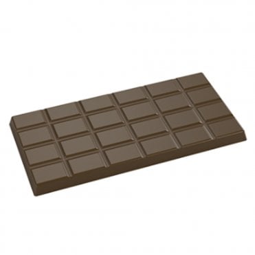 Classic Chocolate Bar Polycarbonate Mould - 275 x 175 x 25mm - 3 Bars