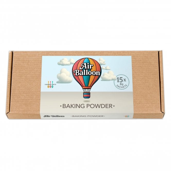 Air Balloon Professional Baking Powder - Box of 15 x 8g Sachets