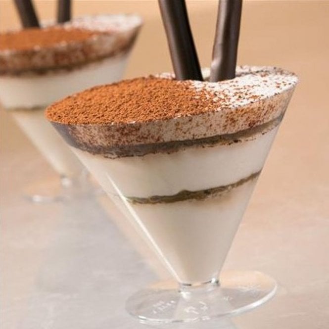 Italian Made CONE - Small Dessert Cup 165ml - Box of 100