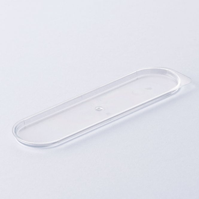 Italian Made Eclair Glass Cup Lid - Elegant, Durable Lid for Sophisticated Eclair Creations - Box of 100
