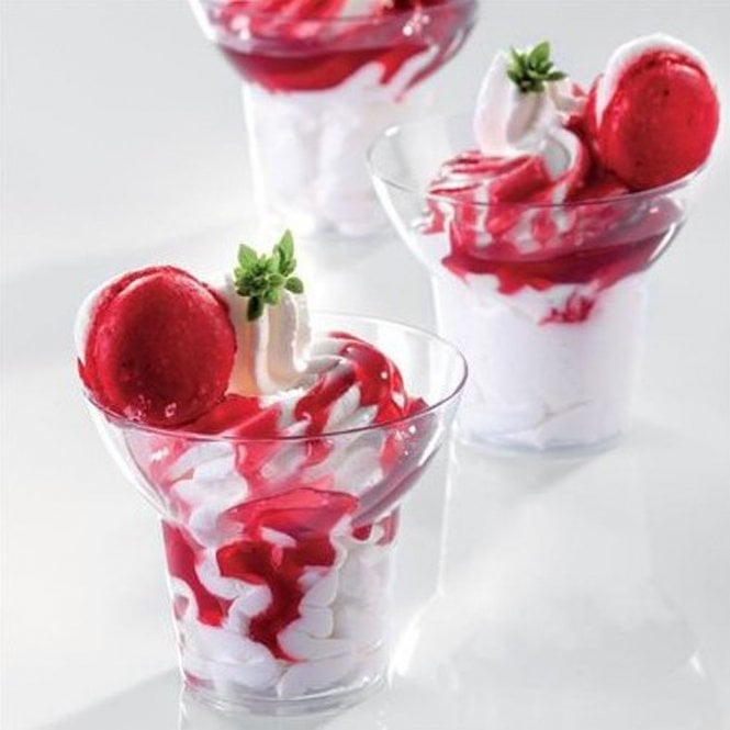 Italian Made SOFT ICE - Dessert Cup 105 ml - Box of 100