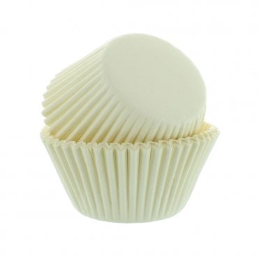 Ivory Baking Cupcake Cases