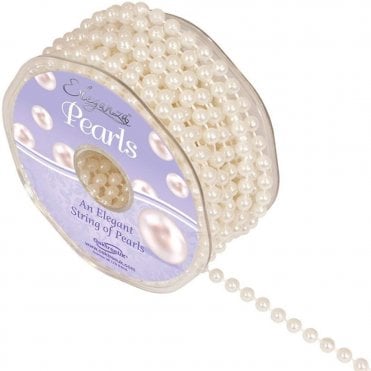 Ivory - Pearl Bead String 10m