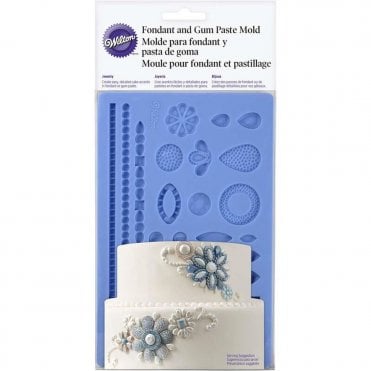 Jewellery - Fondant And Gum Paste Silicone Mould