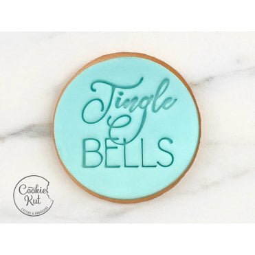 Jingle Bells Style 1 - Christmas Fondant Embosser Stamp