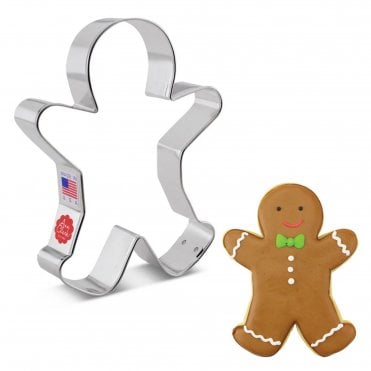 Jumbo Gingerbread Man Cookie Cutter – Big Holiday Flavor