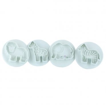 Jungle Animals Plunger Cutter Set