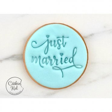 Just Married - Embosser Stamp