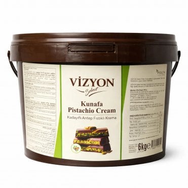 Kunafa Pistachio Cream - Dubai Chocolate Kunafa Mix Ready To Use (6kg)