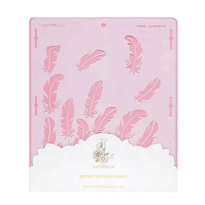 Lacupella Seamless Cake Stencil - FARRA