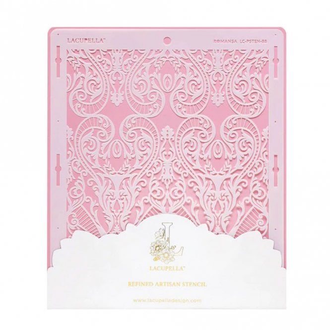 Lacupella Seamless Cake Stencil - ROMANSA