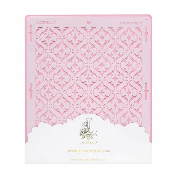 Lacupella Seamless Cake Stencil - SAHI
