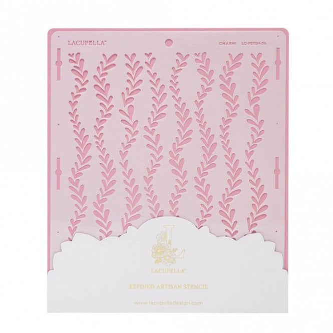 Lacupella Seamless Pattern Cake Stencil - CHARMI