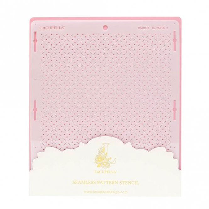 Lacupella Seamless Pattern Cake Stencil - DIADOT