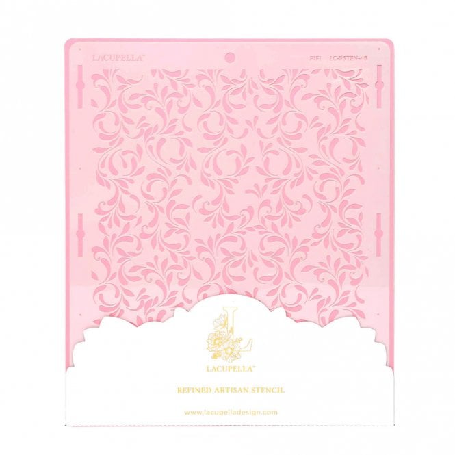 Lacupella Seamless Pattern Cake Stencil - FIFI
