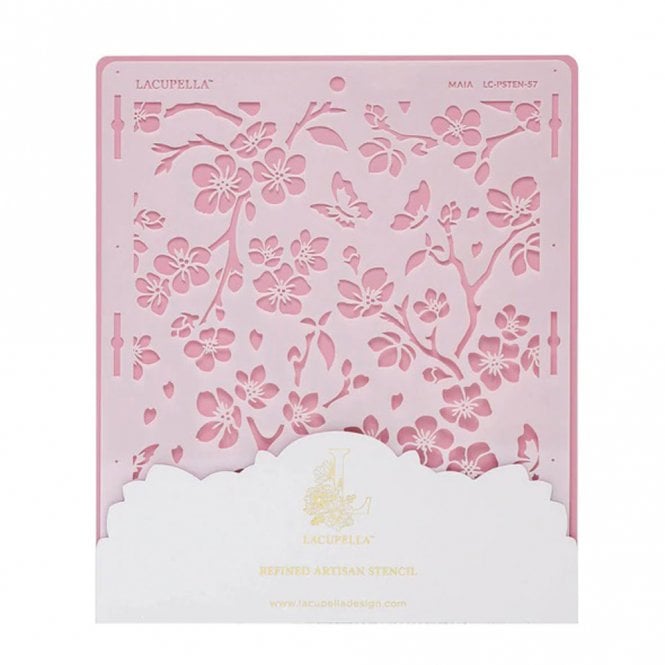 Lacupella Seamless Pattern Cake Stencil - MAIA