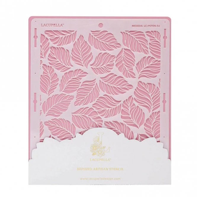 Lacupella Seamless Pattern Cake Stencil - MERIDA