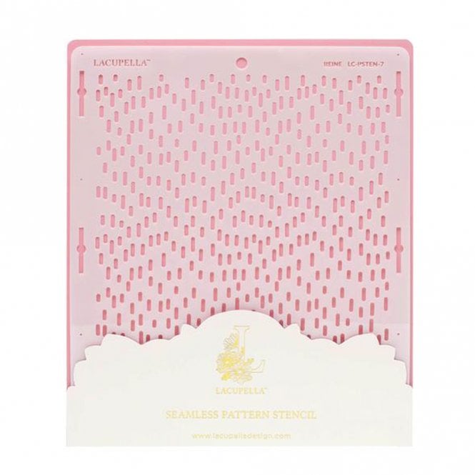 Lacupella Seamless Pattern Cake Stencil - REINE