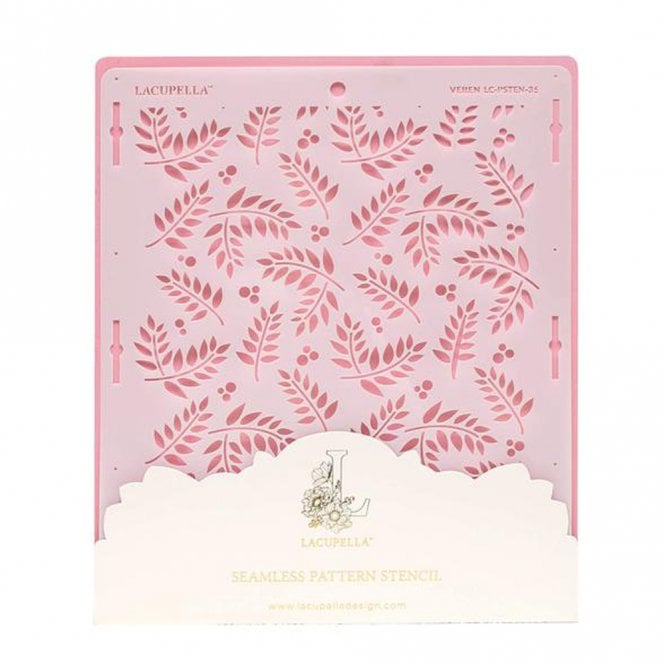 Lacupella Seamless Pattern Cake Stencil - VEREN