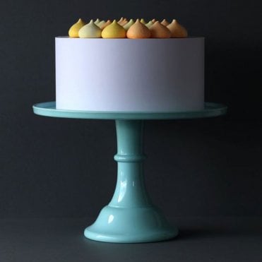 Large Cake Stand - Vintage Blue