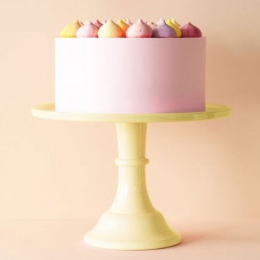 Large Cake Stand - Yellow