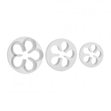 Larger 5 Petal Cutter - Set of 3