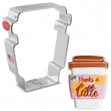 Latte Cup Cookie Cutter – Warm Up with Coffee-Inspired Treats