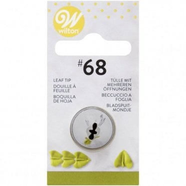 Leaf Carded Decorating Tip - #068
