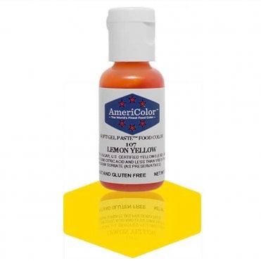 Lemon Yellow - Soft Gel Paste Colour