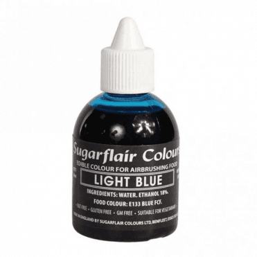 Light Blue - Edible Airbrush Liquid Colouring 60ml
