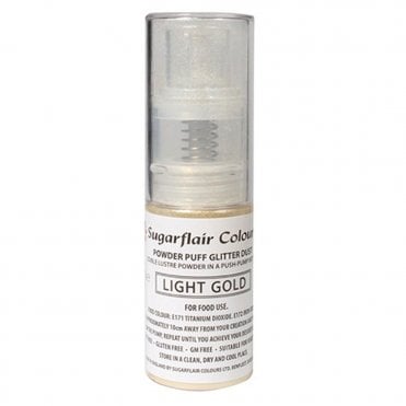 Light Gold - Edible Lustre Pump Spray 10g