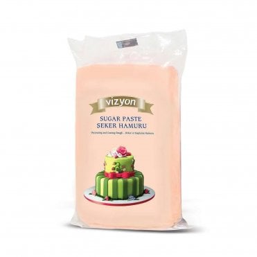 Light Salmon Premium Sugar Paste Fondant - 1kg