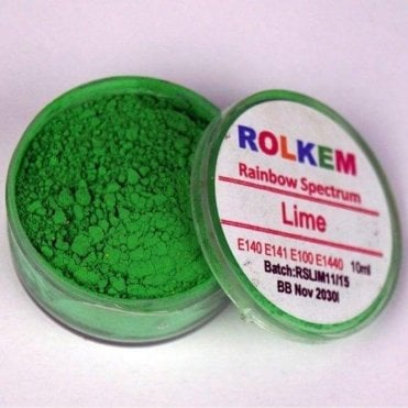Lime - Rainbow Spectrum Dusting Colour 10ml