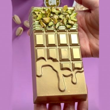 Liquid Gold 3D Tablet Mould - 2 Cavity - Special Chocolate Mould