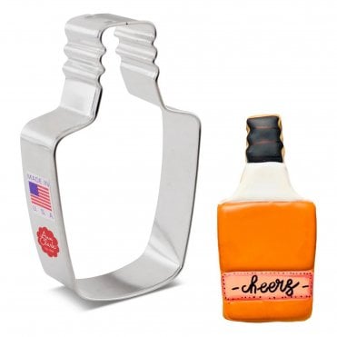 Liquor Bottle Cookie Cutter – Cheers to Sweets!