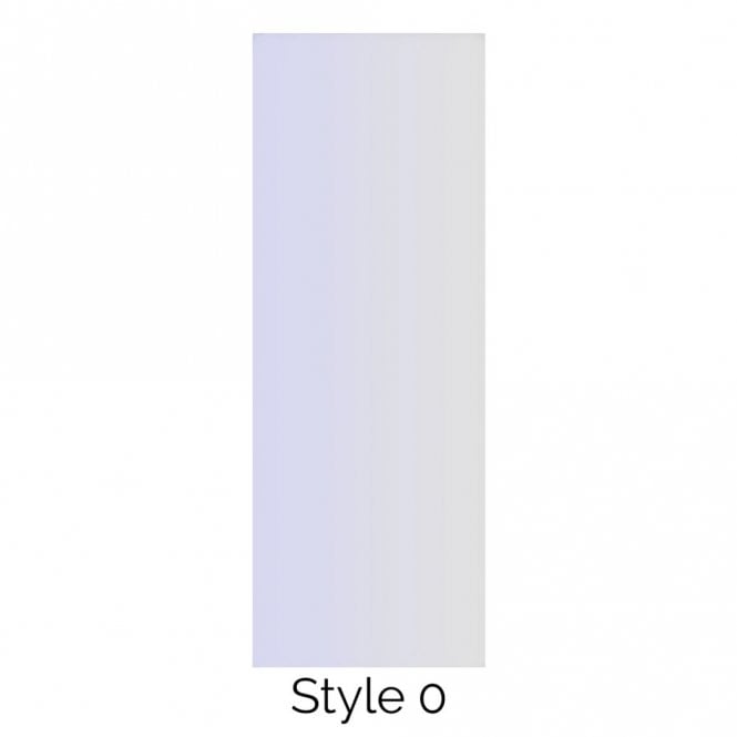 LissieLou Style 0 Rectangle Solid Edge Cake Scraper Clear