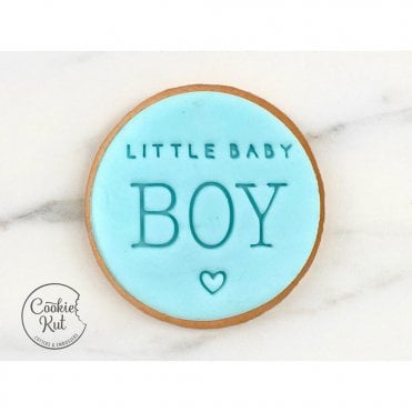 Little Baby Boy - Baby Shower Embosser Stamp