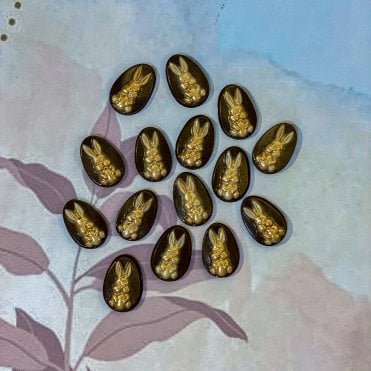 Little Bar Bunny Bonbon Fiesta Simple Chocolate Mold - 15 Cavity - Special Chocolate Mould