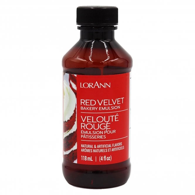 LorAnn Bakery Emulsion - Natural & Artificial Flavour - Red Velvet - 118ml