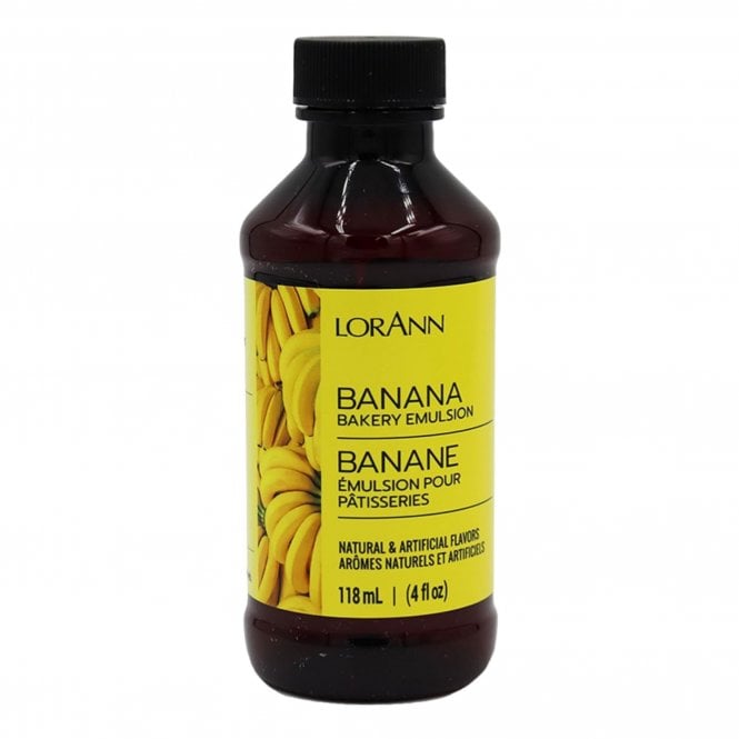 LorAnn Banana Bakery Emulsion - Natural Flavour - 118ml