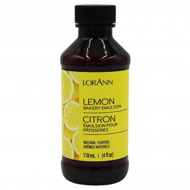 LorAnn Lemon Bakery Emulsion - Natural Flavour - 118ml