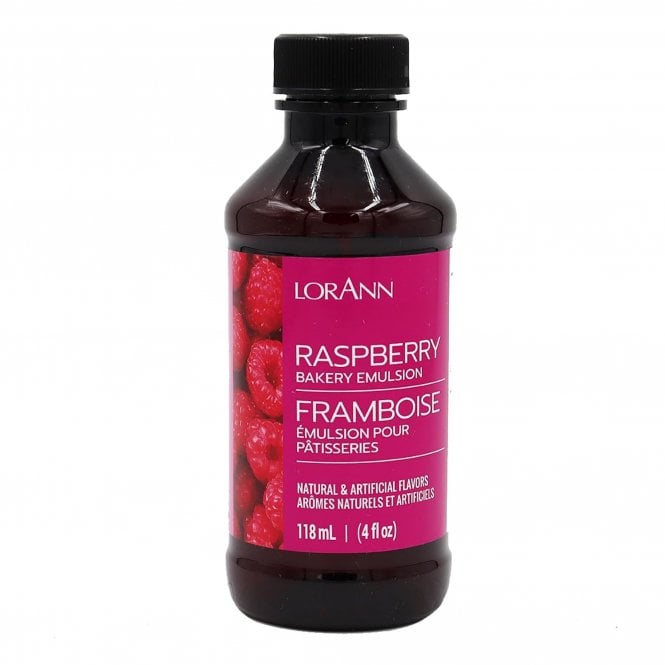 LorAnn Raspberry Bakery Emulsion - Natural Flavour - 118ml