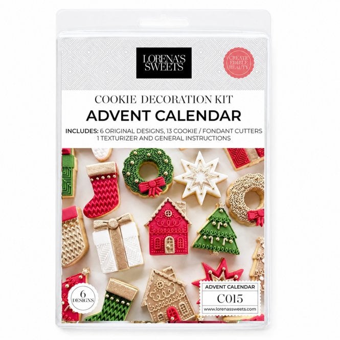 Lorena's Sweets Advent Calendar Single Cookie Decoration Kit